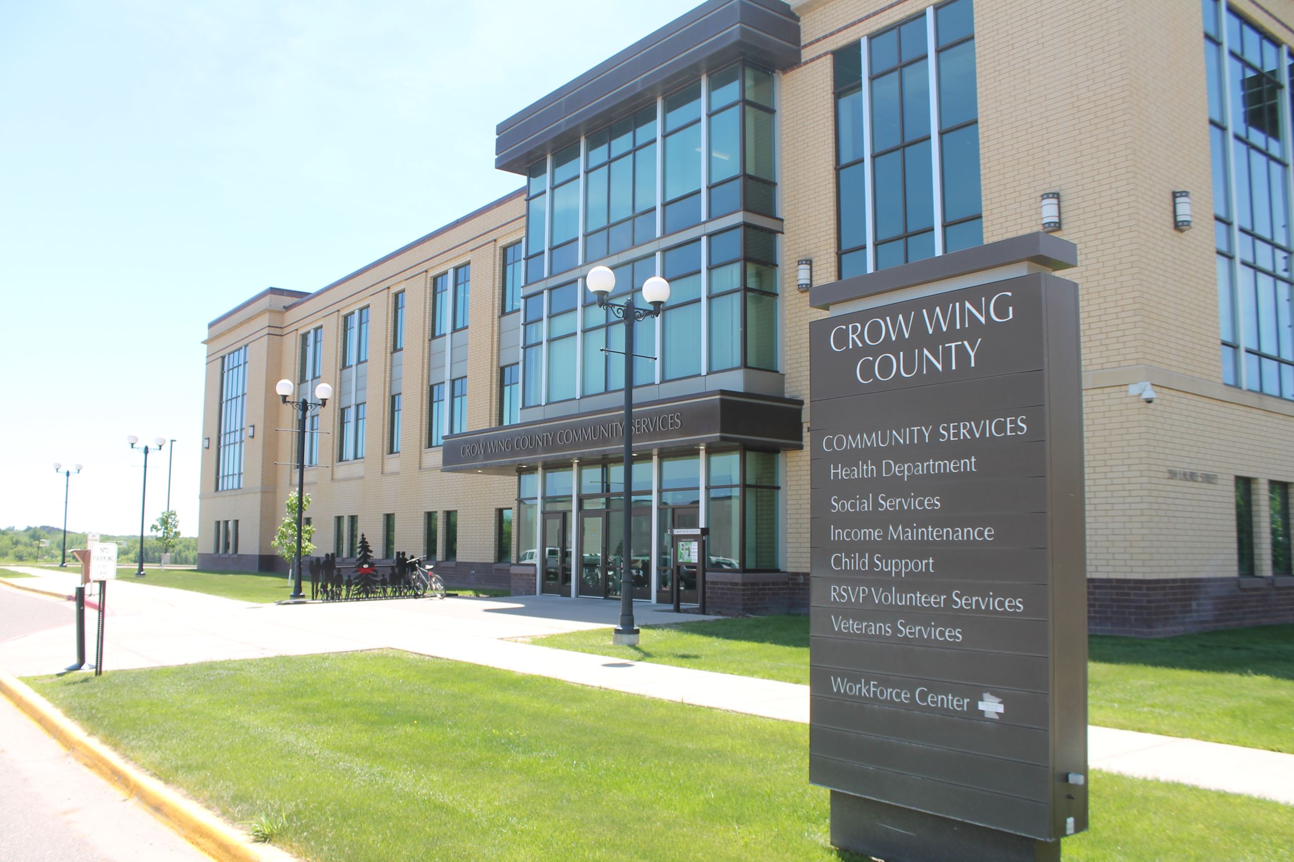 Community Services front entrance 