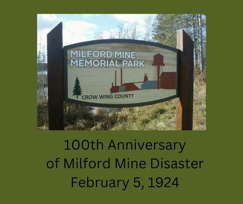 100th Anniversary of Milford Mine Disaster February 5, 1924 Facebook 