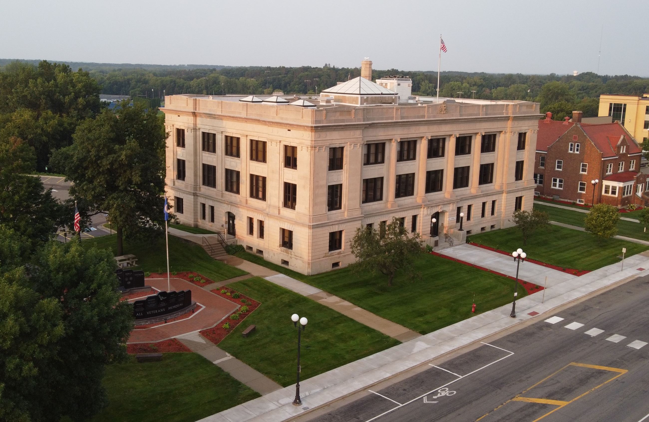 Historic Courthouse drone template for website 
