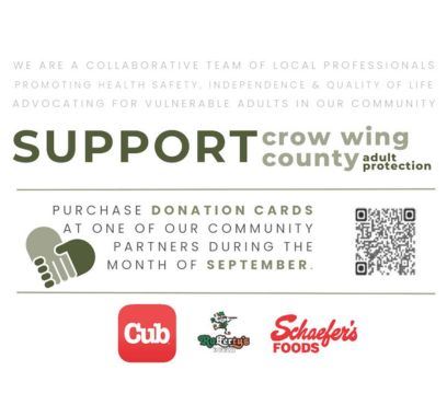 Adult protection partners are Cub, Raffertys and Schaefers Foods 