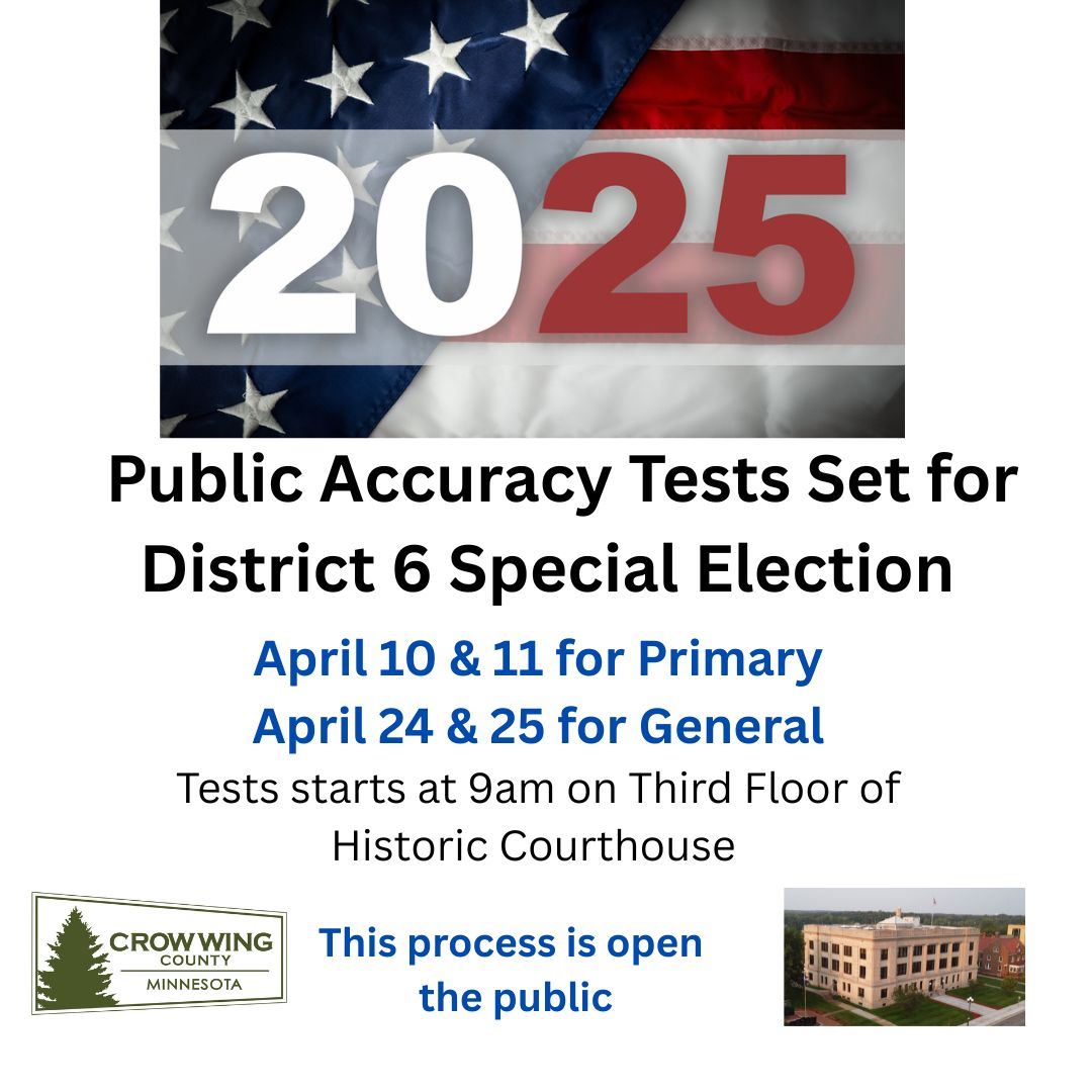 Special election public accuracy testing 2025