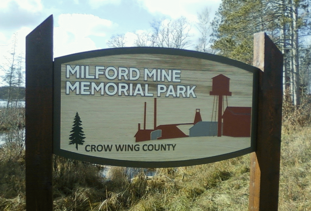 Milford Mine Sign