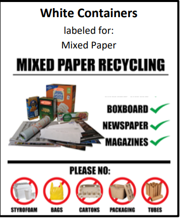 white recycle white recycle